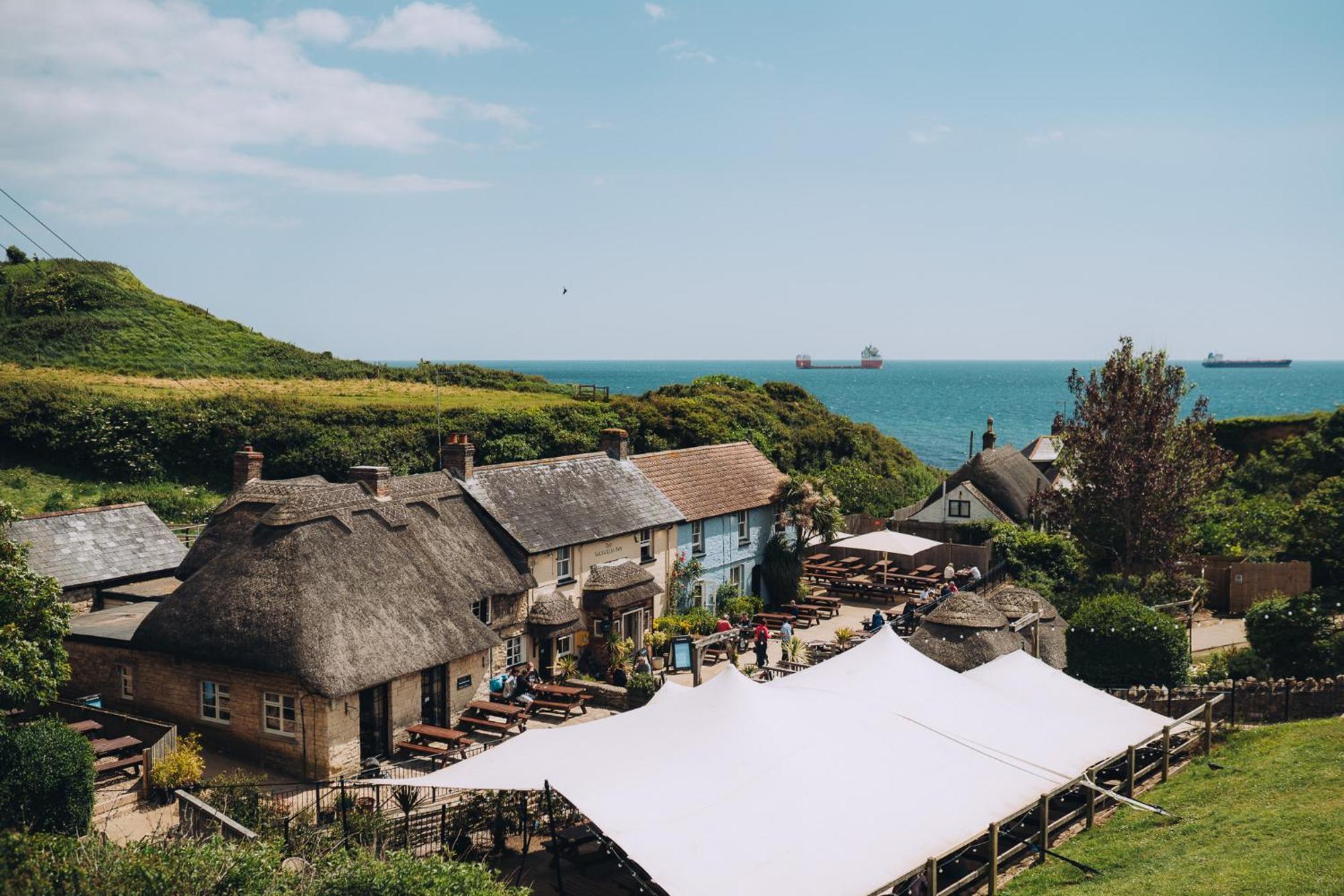 The Smugglers Inn Osmington Esterno foto